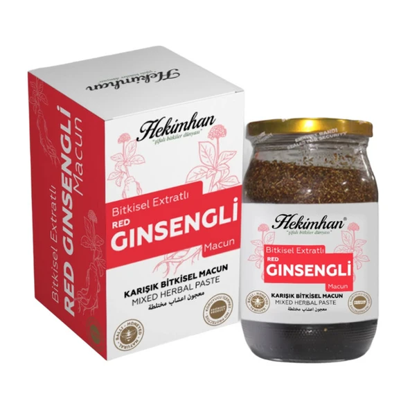 Hekimhan Red Ginsengli Bitkisel Macun 420 Gr ürün görseli 1
