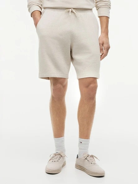 ESSENTIAL TERRY SWEATSHORT Erkek Bej Eşofman Altı - MW0MW37240 ürün görseli 1