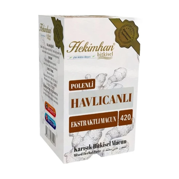 Hekimhan Polenli Havlıcanlı Ekstraktlı Macun 420 Gr ürün görseli 1