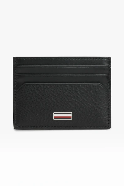 TH CENTRAL CC HOLDER Erkek Siyah Cüzdan - AM0AM14494 ürün görseli 1
