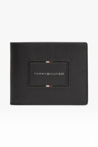 TH FOUNDATION MINI CC WALLET Erkek Siyah Cüzdan - AM0AM14505 ürün görseli 1