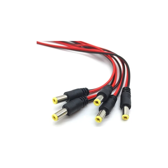 30'lu Cctv Güvenlik Kamera 12 Dc Power Jak Jack- Kalın Kesit ürün görseli 1