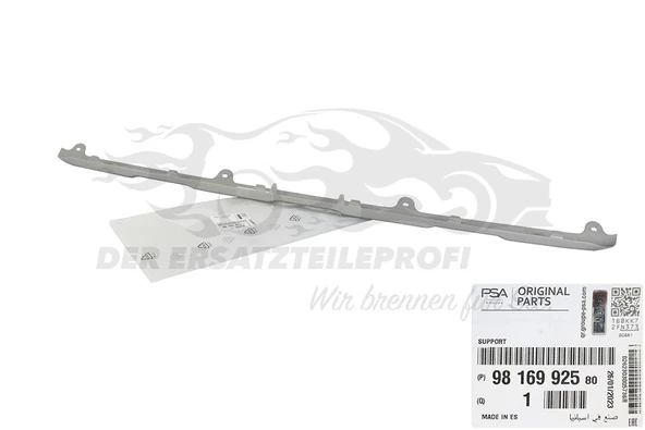 Citroen Berlingo Van 2019-2024 Ön Panjur Alt Nikelaj Çıtası (Tw) (Oem No (9816978180)) ürün görseli 1