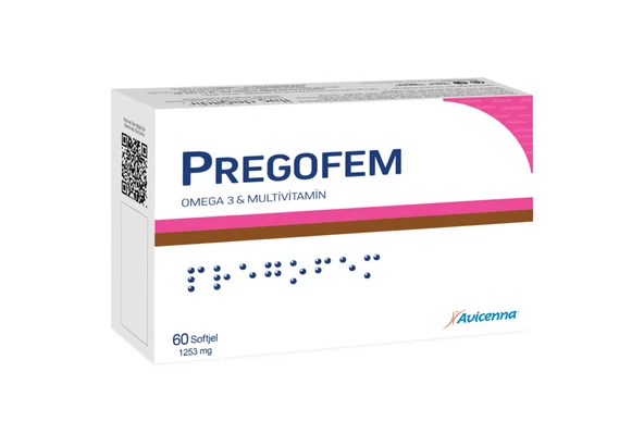 Pregofem 1253 mg 60 Softjel ürün görseli 1
