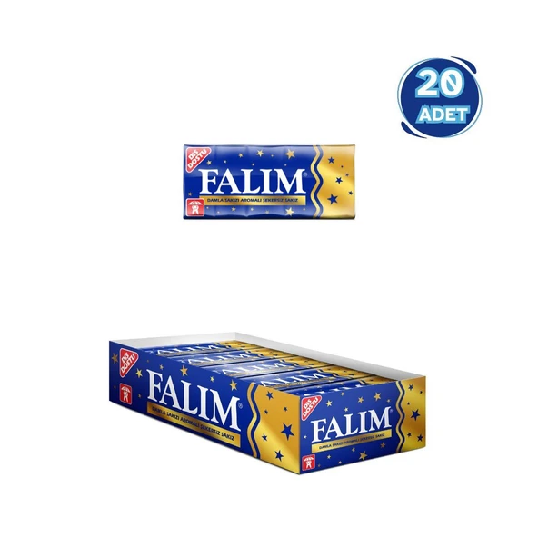 Falım Damla Sakız 7 gr - 20 Adet ürün görseli 1