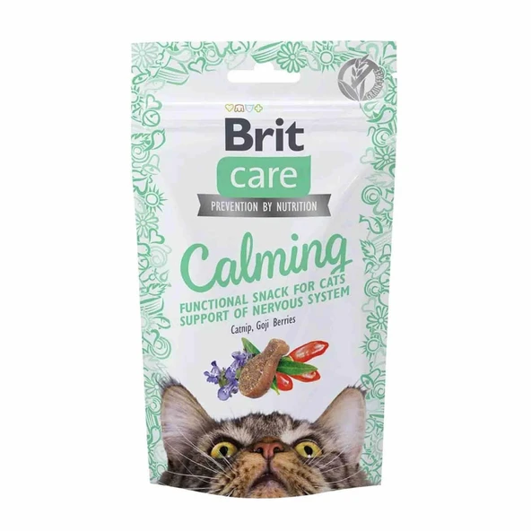 Brit Care Snack Calming Sakinleştirici Etkili Kedi Ödül Maması 50 gr ürün görseli 1
