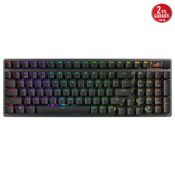 ROG STRIX SCOPE II 96 WIRELESS SIYAH KLAVYE - Resim 4