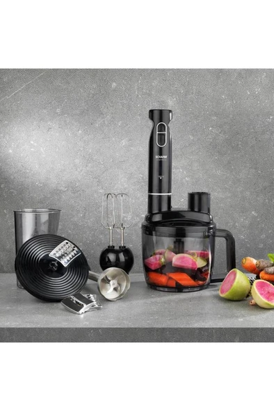 Chef Blend Mega Blender Set-Siyah/Gümüş ürün görseli 1