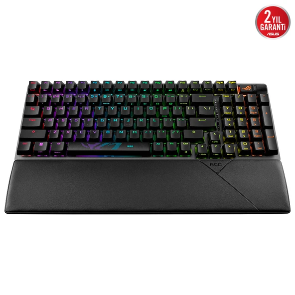 ROG STRIX SCOPE II 96 WIRELESS SIYAH KLAVYE - Resim 2