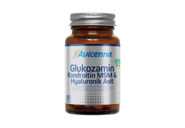 Avicenna Glukozamin Kondroitin MSM Hyaluronik Asit 90 Tablet ürün görseli 1