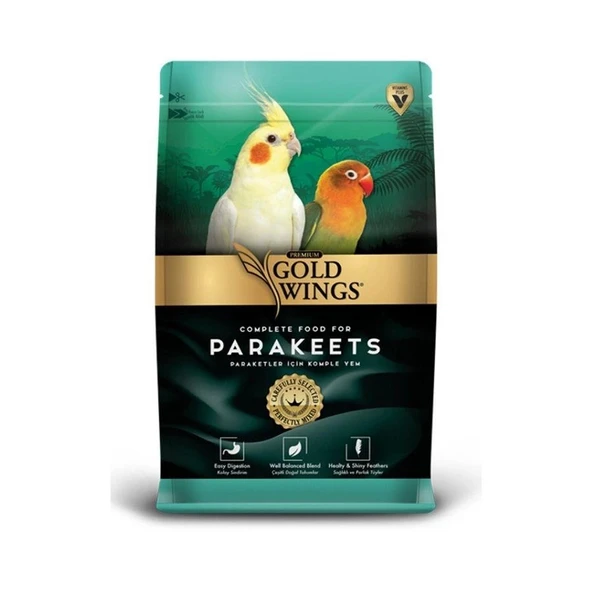 Gold Wings Premium 1 kg Paraket Yemi ürün görseli 1