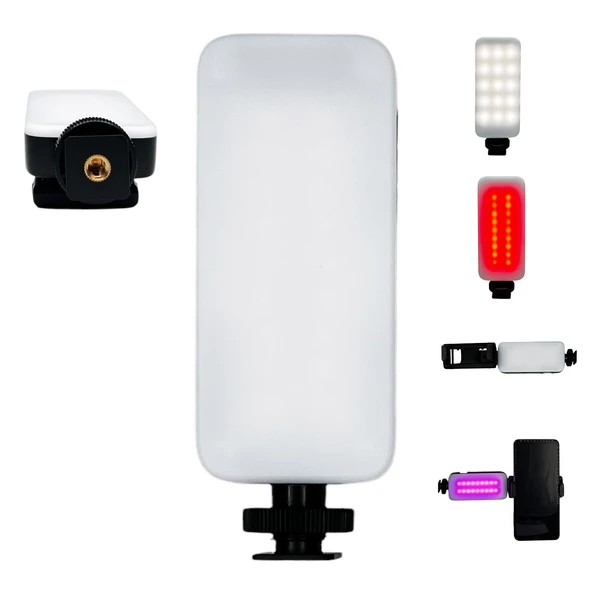 LingLong D30 RGB Flat LED Video Işığı - İçerik Üreticileri İçin HSL Modlu Dolgu Işığı ürün görseli 1