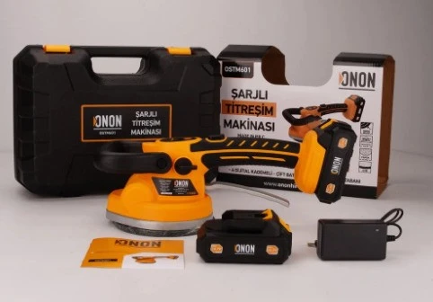 Onon Titreşimli Vantuzlu Tokmak - Çantalı - 2 Bataryalı OSTM601 ürün görseli 1
