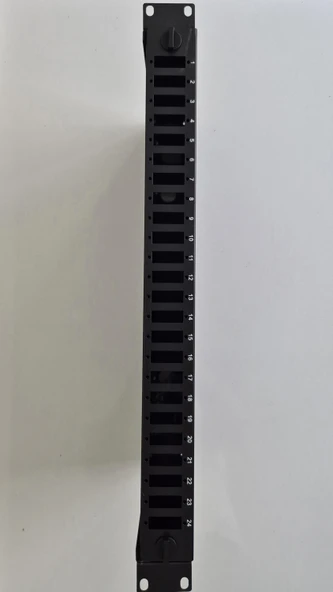 24 PORT FİBER OPTİK BOŞ PATCH PANEL ürün görseli 1