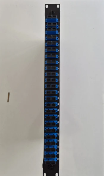 24 PORT FİBER OPTİK UPC PATCH PANEL SET - Resim 2