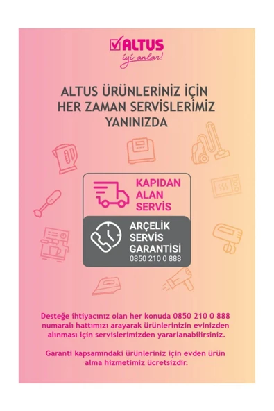 Altus AL 15 A Ayaklı Vantilatör - Resim 5