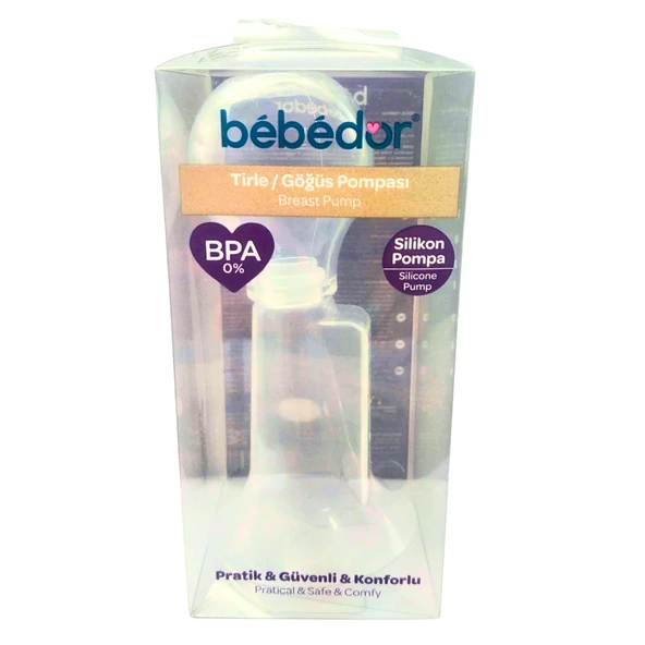 Bebedor 665 Tirle Silikon Göğüs Pompası ürün görseli 1