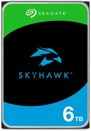 6TB SEAGATE SKYHAWK 256MB 7/24 RV ST6000VX009 ürün görseli 1