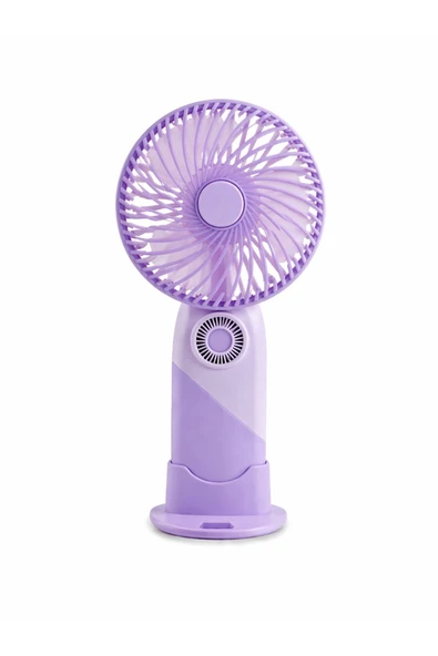 inovaxis Taşınabilir Mini Fan USB Şarjlı El Vantilatörü 3 Kademeli Sessiz ürün görseli 1
