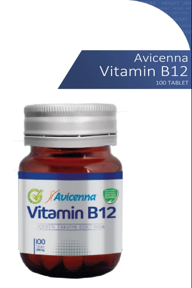 Avicenna Vitamin B12 1000 mcg 100 Tablet ürün görseli 1