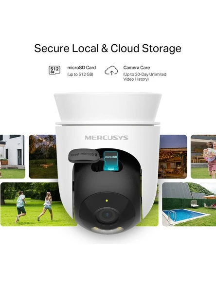 Mercusys MC510 Outdoor Wi-Fi Kamera - Resim 8