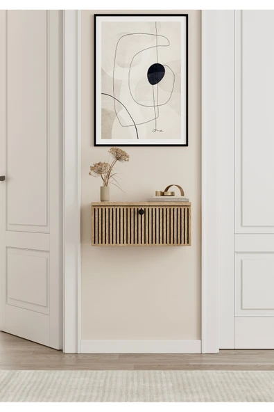 Enwood MİMOSA MDF DUVARA MONTE KAPAKLI DRESUAR (50 cm) ürün görseli 1