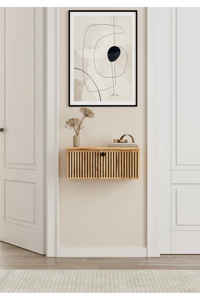 Enwood MİMOSA MDF DUVARA MONTE KAPAKLI DRESUAR (50 cm) ürün görseli 1