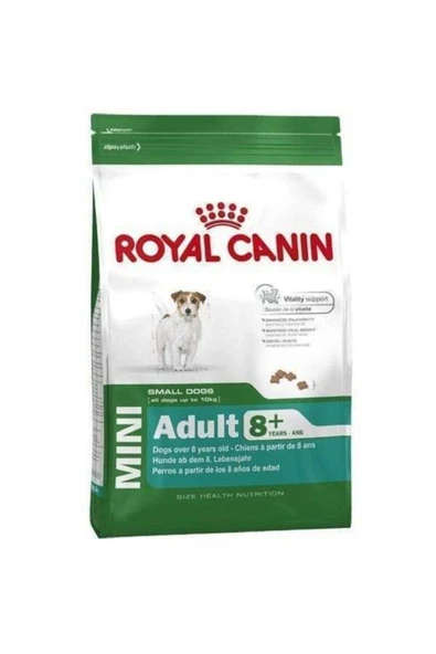 ROYAL CANİN MİNİ 8+ YETİŞKİN KÖPEK MAMASI 2KG ürün görseli 1