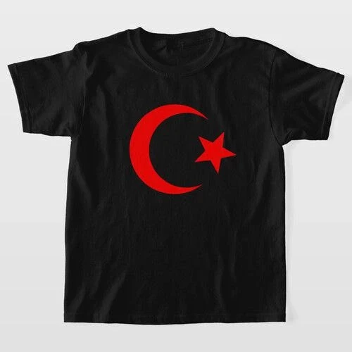 Unisex Çocuk Baskılı T-Shirt - Siyah ürün görseli 1