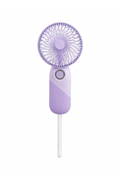 inovaxis Taşınabilir Mini Fan USB Şarjlı El Vantilatörü 3 Kademeli Sessiz Vantilatör ürün görseli 1