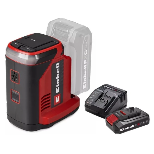 Einhell TC-ES 18/150/1 Li Akülü Enerji İstasyonu 1x2.5 Amper 1091320 ürün görseli 1