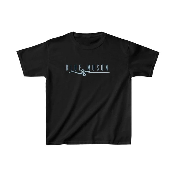 Unisex Çocuk Baskılı T-Shirt - Siyah ürün görseli 1