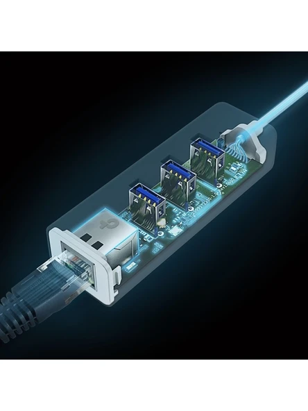 TP-LINK UE330C TypeC to Ethernet Adapter - Resim 3
