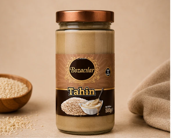 E.Bozacılar Tahin 500 gr %100 Yerli ürün görseli 1