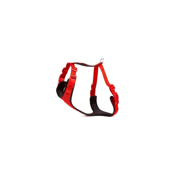 Doggie Havalı Dokumadan El Yapımı Köpek Göğüs Tasması XXL-2,5X70-80cm - Red ürün görseli 1