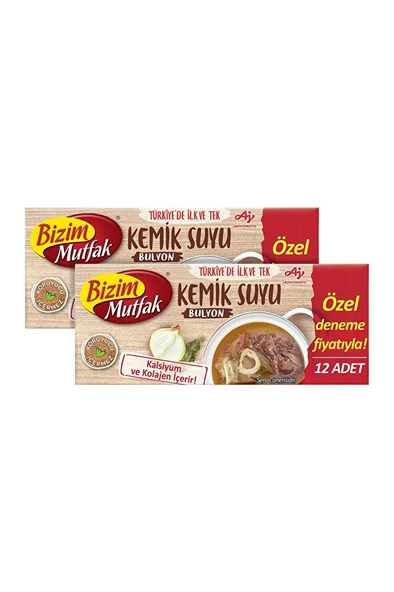 BİZİM MUTFAK Kemik Suyu Bulyon 2'li Paket ürün görseli 1