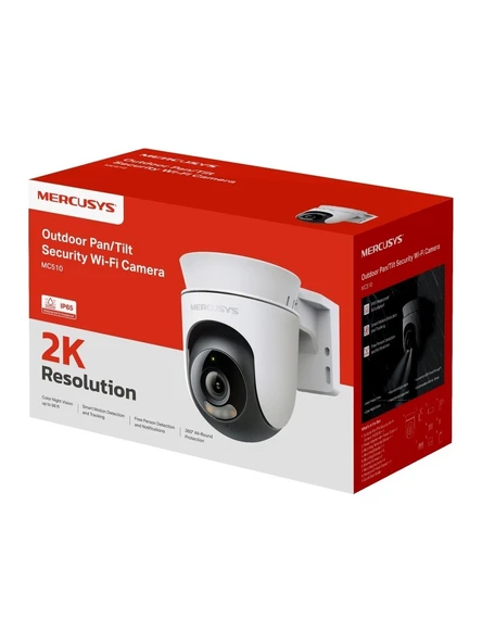 Mercusys MC510 Outdoor Wi-Fi Kamera - Resim 3