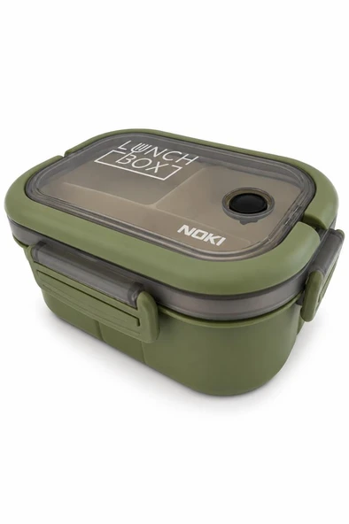 NOKI LUXORY PLASTIK LANCH BOX YESIL T-0152-160 ürün görseli 1