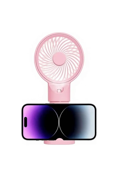 inovaxis Su Buharlı Şarjlı 3 Hızlı Standlı Mini Fan Vantilatör ürün görseli 1