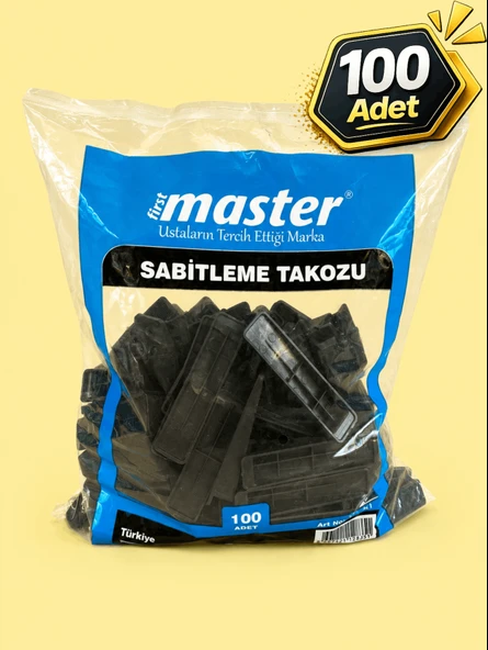 Seviye Tespit takoz 100 Adet Seramik Fayans Eşitleme Sistemi Derz Ayar Aparatı ürün görseli 1