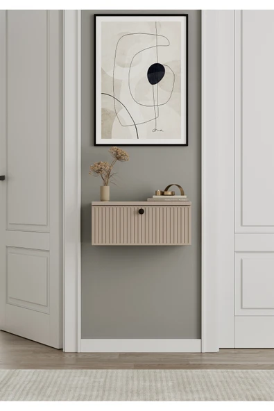 Enwood MİMOSA MDF DUVARA MONTE KAPAKLI DRESUAR (50 cm) ürün görseli 1