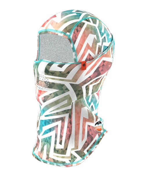 Pro Balaklava, Baskılı, Su İtici özellikli(DWR) Snowboard, Kayak, Motosiklet, Bisiklet Kar Maskesi ürün görseli 1