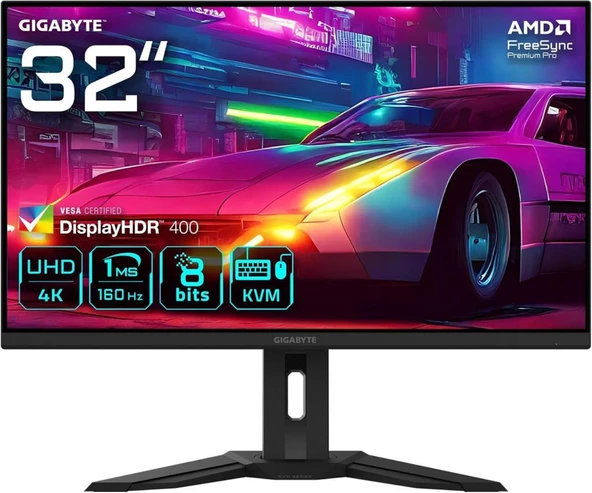 Gigabyte M32UP 31.5" 1 ms 4K IPS 160 Hz Oyuncu Monitörü Outlet ürün görseli 1