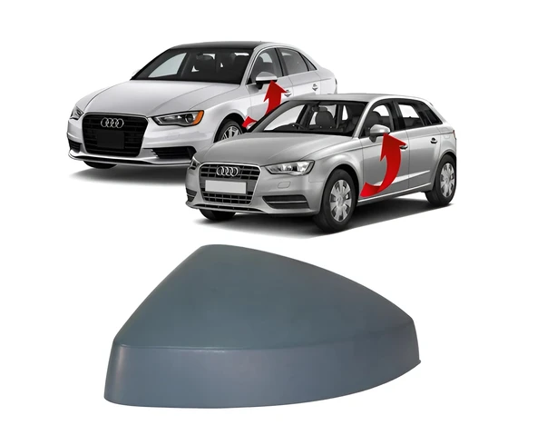 Audi A3 2013-2019 Sol Ayna Kapagı 8V0857527D ürün görseli 1