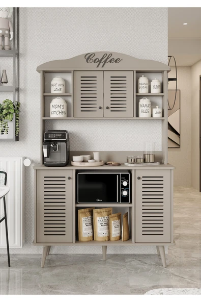 Enwood Avior Kahve Köşesi MDF 185 x 120 x 40 CM ürün görseli 1