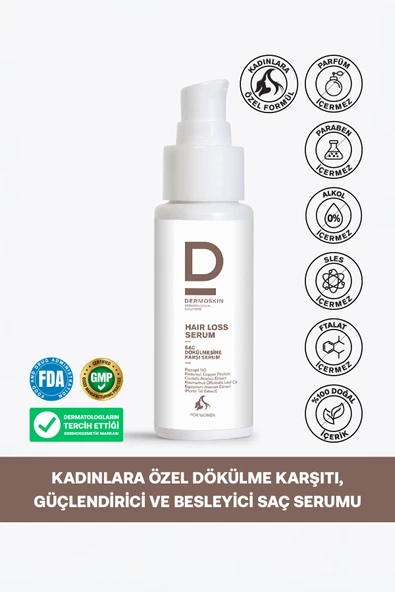 Dermoskin Kadın Saç Serumu 50 ml ürün görseli 1