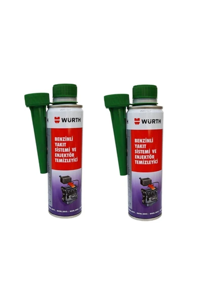 Würth Benzinli Yakıt Sistemi Ve Enjektör Temizleyici 300 ml (2 ADET) ürün görseli 1