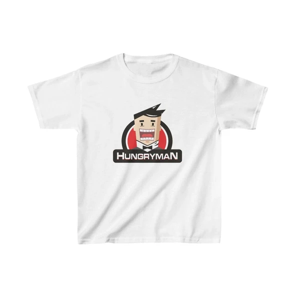 Unisex Çocuk Baskılı T-Shirt - Beyaz ürün görseli 1