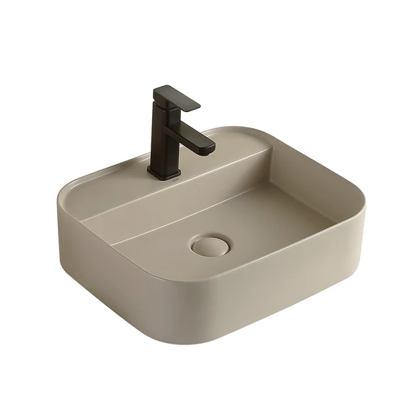EY-4720MK Mat Cappucino Tezgah Üstü Lavabo ürün görseli 1