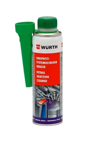 Würth Benzinli Yakıt Sistemi Ve Enjektör Temizleyici 300ml ürün görseli 1